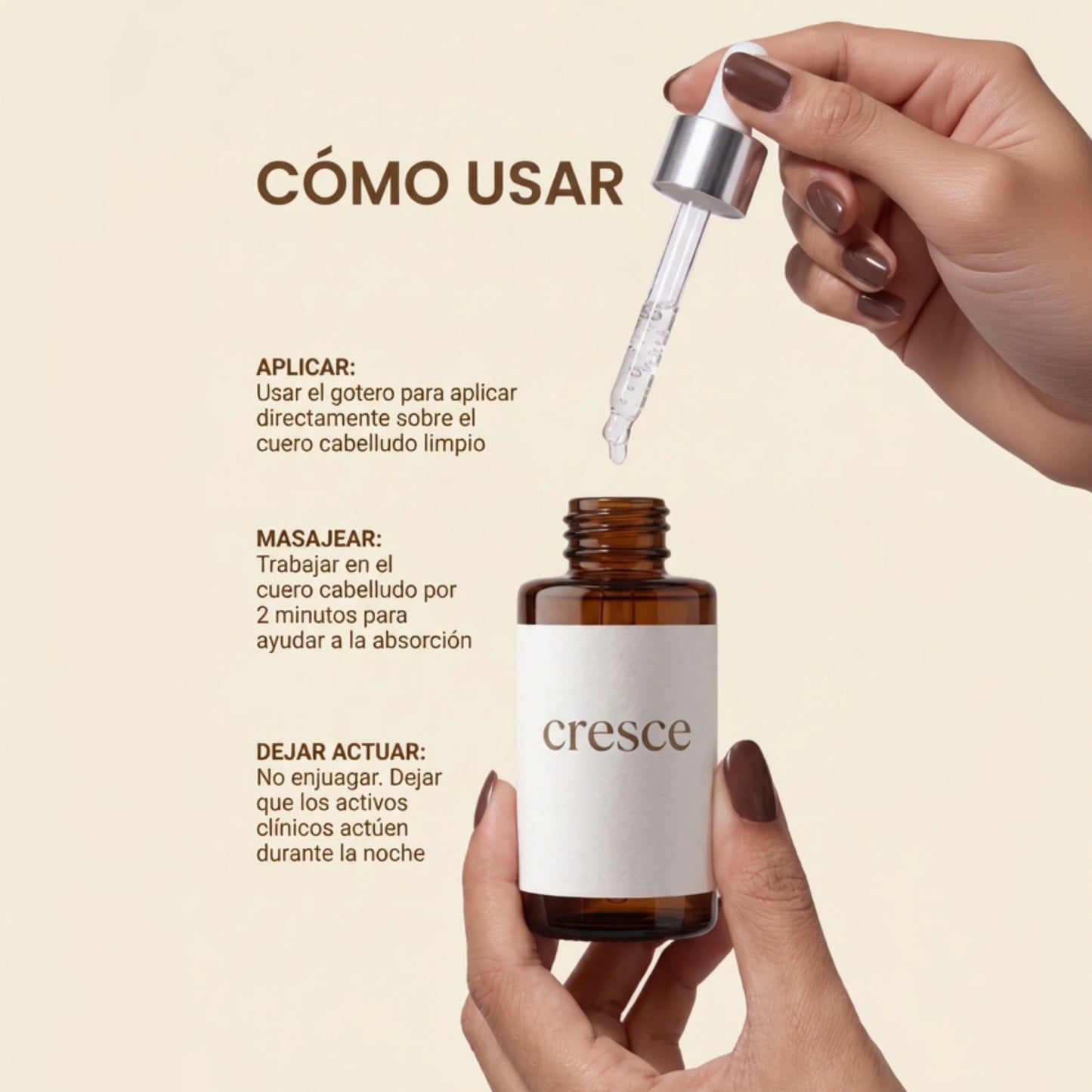 Cresce | Serum capilar nocturno